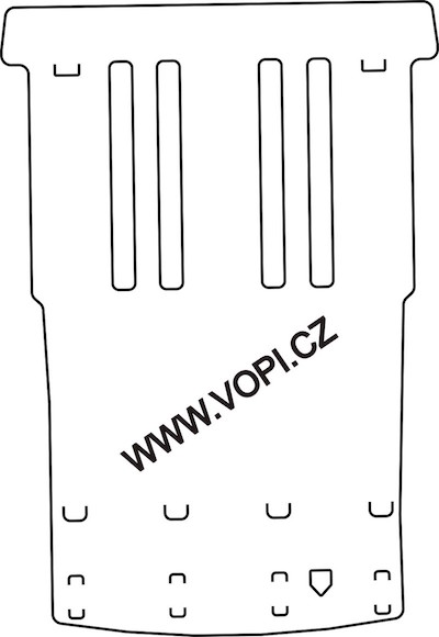 Autokoberce Renault Espace zadní sada 1995 - 1997  Perfectfit (3818)